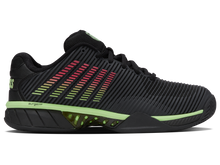 Load image into Gallery viewer, K-Swiss Men's Hypercourt Express 2 All Court (Black/Soft Neon/Lava)