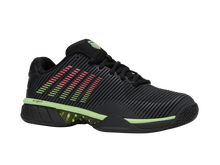 Load image into Gallery viewer, K-Swiss Men's Hypercourt Express 2 All Court (Black/Soft Neon/Lava)