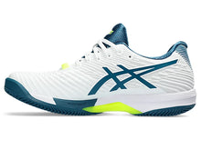 Load image into Gallery viewer, Asics Men&#39;s Solution Speed FF 2 Clay Court (White/Restful Teal)
