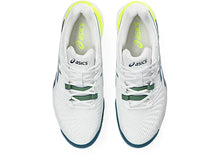 Load image into Gallery viewer, Asics Men&#39;s Gel Resolution 9 Hard Court (White/Restful Teal)
