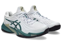 Load image into Gallery viewer, Asics Men's Court FF 3 (White/Foggy Teal)