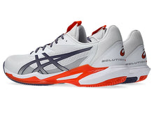 Load image into Gallery viewer, Asics Men's Solution Speed FF 3 Clay Court (White/Greyish Purple)