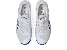 Load image into Gallery viewer, Asics Men's Solution Swift FF2 Clay Court (White/Dark Cobalt)