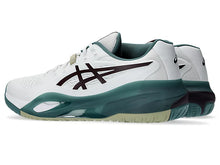 Load image into Gallery viewer, Asics Men's Gel Resolution X Hard Court (White/Dark Aubergine)