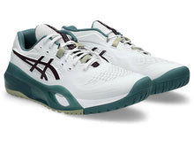 Load image into Gallery viewer, Asics Men's Gel Resolution X Hard Court (White/Dark Aubergine)