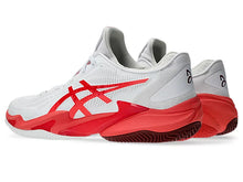 Load image into Gallery viewer, Asics Men's Court FF3 Novak Clay Court (White/Electric Red)