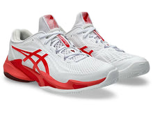 Load image into Gallery viewer, Asics Men's Court FF3 Novak Clay Court (White/Electric Red)