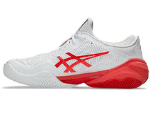Load image into Gallery viewer, Asics Men's Court FF3 Novak Clay Court (White/Electric Red)