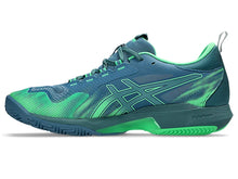Load image into Gallery viewer, Asics Men's SonicSmash FF Padel Shoe (Blue/Green)