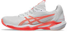 Load image into Gallery viewer, Asics Women's Solution Speed FF 3 Clay Court (White/Coral)