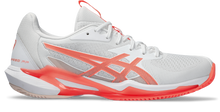 Load image into Gallery viewer, Asics Women's Solution Speed FF 3 Clay Court (White/Coral)