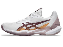 Load image into Gallery viewer, Asics Women's Solution Speed FF 3 Hardcourt (White/Dusty Mauve)