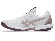 Load image into Gallery viewer, Asics Women's Solution Speed FF 3 Hardcourt (White/Dusty Mauve)