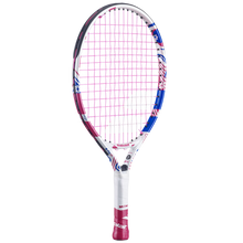 Load image into Gallery viewer, Babolat Junior B'Fly 17" Racquet (White/Pink/Purple) & Cover
