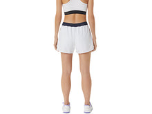 Load image into Gallery viewer, Asics Women's Court Tennis SHORT (Brilliant White)