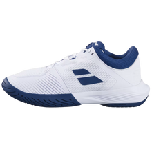 Load image into Gallery viewer, BABOLAT Men's SFX 4 Wide All Court (White/Estate Blue)