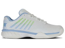 Load image into Gallery viewer, K-Swiss Women's Hypercourt Express 2 Clay Court (Lucent White/ Dutch Canal/ Paradise Green)