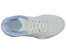 Load image into Gallery viewer, K-Swiss Women's Hypercourt Express 2 Clay Court (Lucent White/ Dutch Canal/ Paradise Green)