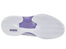 Load image into Gallery viewer, K-Swiss Women's Hypercourt Express 3 Clay Court (White/Purple)