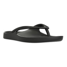 Load image into Gallery viewer, Lightfeet Arch Support Thongs (Black)