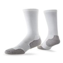 Load image into Gallery viewer, Lightfeet Evolution Crew Sock Large (White)