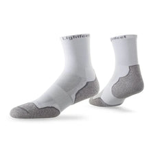 Load image into Gallery viewer, Lightfeet Evolution Half Crew Sock Medium (White)