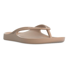 Load image into Gallery viewer, Lightfeet Arch Support Thongs (Latte)