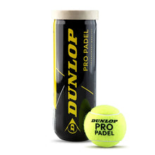 Load image into Gallery viewer, Dunlop Pro Padel Balls (3 Ball Can)
