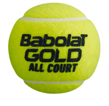 Load image into Gallery viewer, Babolat Gold All Court 4 Ball Box (18 x 4 Ball Can)