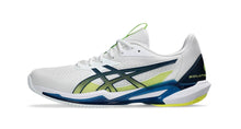 Load image into Gallery viewer, Asics Men's Solution Speed FF 3 Clay Court (White/Mako Blue)