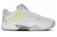 Load image into Gallery viewer, K-Swiss Women's Hypercourt Express 2HB Clay Court (White/Grey/Light Green)