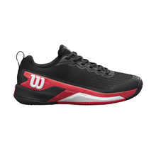 Load image into Gallery viewer, Wilson Men's Rush Pro 4.5 All Court (Black/Red/White)