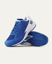 Load image into Gallery viewer, Wilson Men's Rush Pro Ace WIDE (Dejavu Blue/White) Tennis Shoe