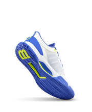Load image into Gallery viewer, Wilson Women's Intrigue Tour (White/Amparo Blue/Safety Yellow) 2025
