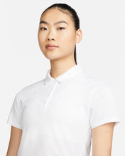 Load image into Gallery viewer, Nike Women&#39;s DRI-FIT Victory Golf Polo Shirt (White)
