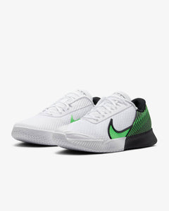 Nike Men's Air Zoom Vapor Pro 2 HardCourt (White/Black/Green)
