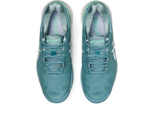 Load image into Gallery viewer, Asics Women&#39;s Gel Resolution 8 Clay (Smoke Blue/White)
