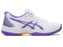 Load image into Gallery viewer, Asics Women&#39;s Solution Swift FF Clay Court (White/Amethyst)
