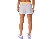 Load image into Gallery viewer, Asics Women's Match Tennis Short (DViolet/Orange)
