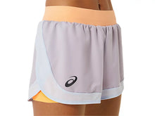 Load image into Gallery viewer, Asics Women's Match Tennis Short (DViolet/Orange)