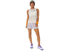 Load image into Gallery viewer, Asics Women's Match Tennis Short (DViolet/Orange)