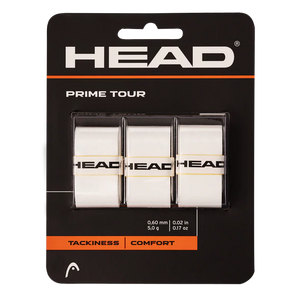Head Prime Tour Overgrip White (3 Pack)