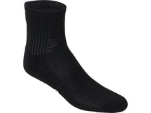 Load image into Gallery viewer, Asics Pace Quarter Sock Black (1 pair)