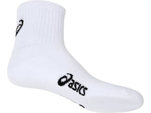 Load image into Gallery viewer, Asics Pace Quarter Sock White (1 pair)