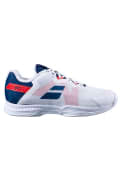 Load image into Gallery viewer, BABOLAT Mens SFX 3 All Court (White/Estate Blue) Wide
