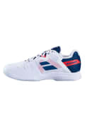 Load image into Gallery viewer, BABOLAT Mens SFX 3 All Court (White/Estate Blue) Wide
