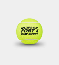 Load image into Gallery viewer, Dunlop Fort Clay Court 4 Ball Can
