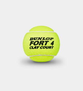 Dunlop Fort Clay Court 4 Ball Can