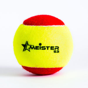 Meister Junior Red Tennis Ball (12 Pack)