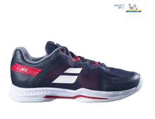 Load image into Gallery viewer, BABOLAT Men&#39;s SFX3 All Court (Black/Poppy) Wide
